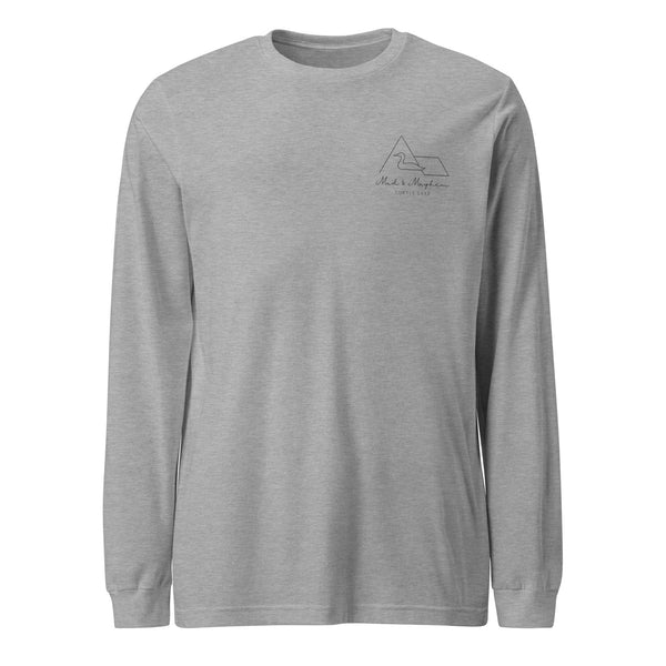 Unisex Long Sleeve Tee, Athletic Heather
